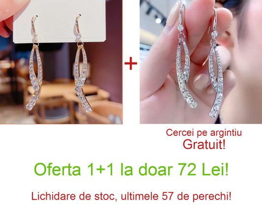 Diana™ Cercei Cu Strasuri