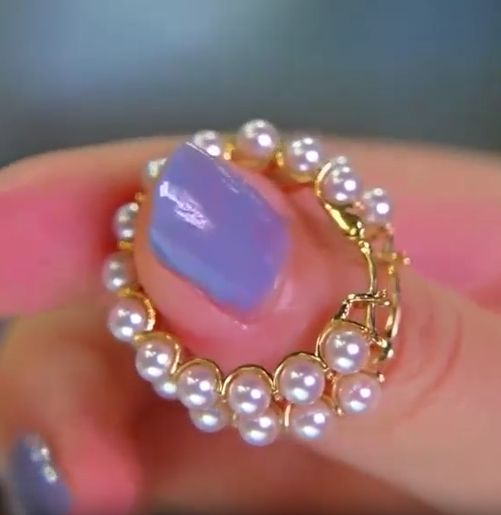 Sofia™ cercei italieni perlati!